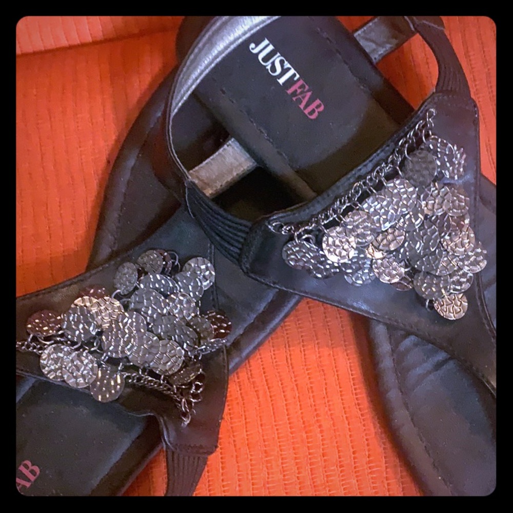 Gypsy Chic Black Sandals